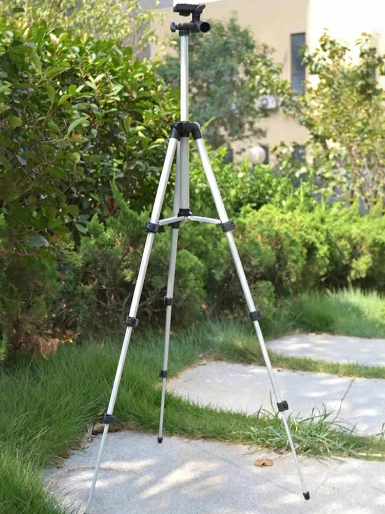 1m Laser Level Tripod Aluminum Alloy Adjustable Height Laser Level Tripod Adjustable Self Height Thicken