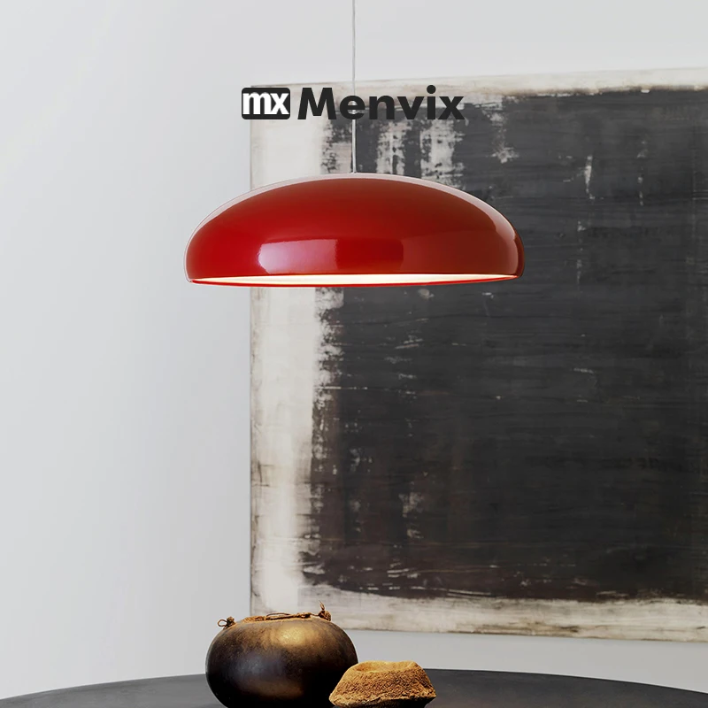 Menvix  Nordic LED Pendant Light Macaron Round Hanging Luminaire Living Room Dining Room Caffee Home Lighting Decor Luminaire ﻿
