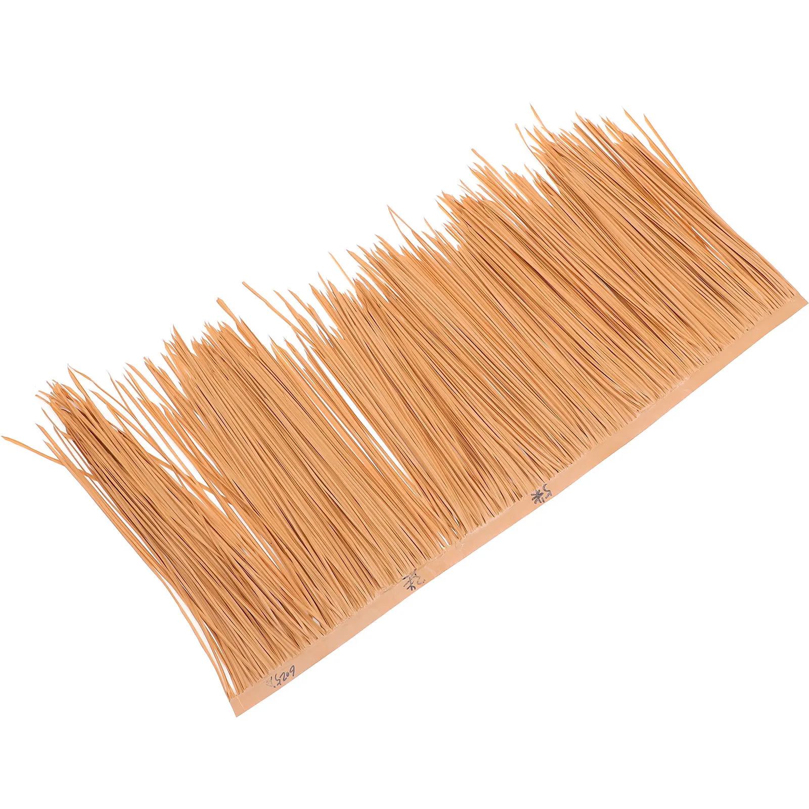 내화성 인조 짚 지붕 내구성 플라스틱 소재 자연색 장식용 정원 초가지붕 허수아비 의상용