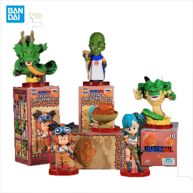 Bandai Digimon Gacha Capsule boîte aveugle Dragon Ball trésor 2 Super Saiyan Kami Goku Gashapon Anime Figure jouet pour les collectionneurs