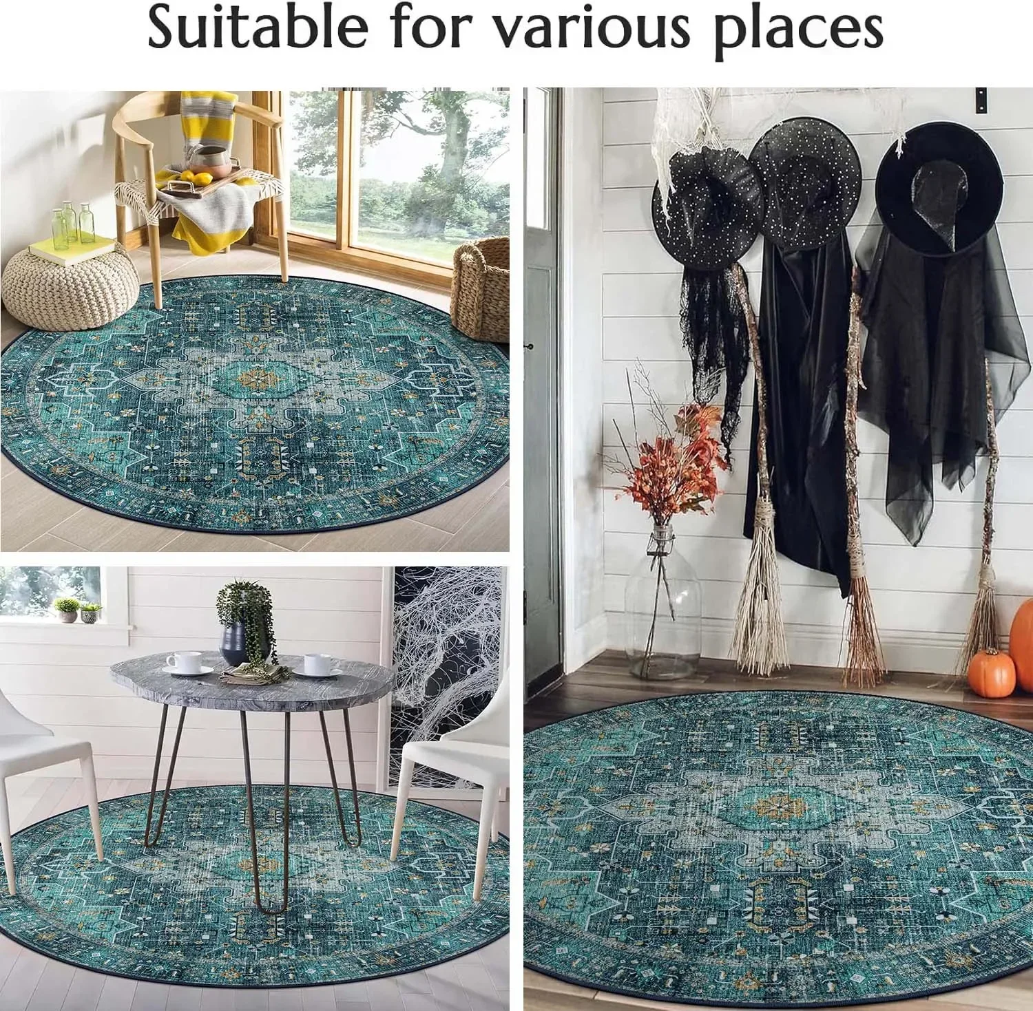 Gaming Console Round Rug Non-S - Gaming Console Room review and price