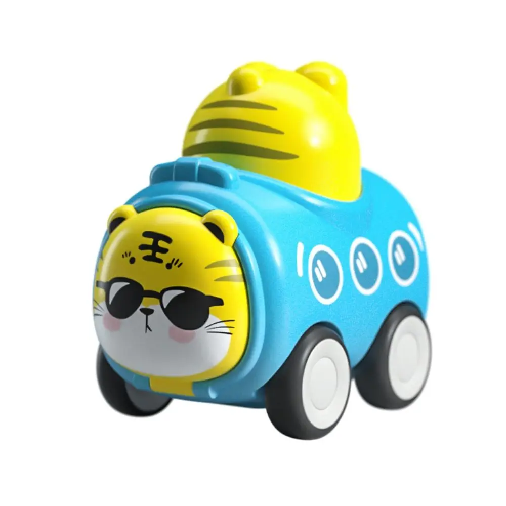 Scaletta Camion Inerzia Giocattolo Auto Camion ribaltabile Escavatore Camion da costruzione Cartoon Animal Mixer Mini Ingegneria inerziale Auto Giocattoli