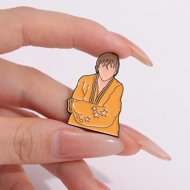 26 Type Famous Female Pop Singer Enamel Pins Cartoon Creative Album Lyric Brooches Lapel Badge Backpack Clothes Accessories Gift image 6