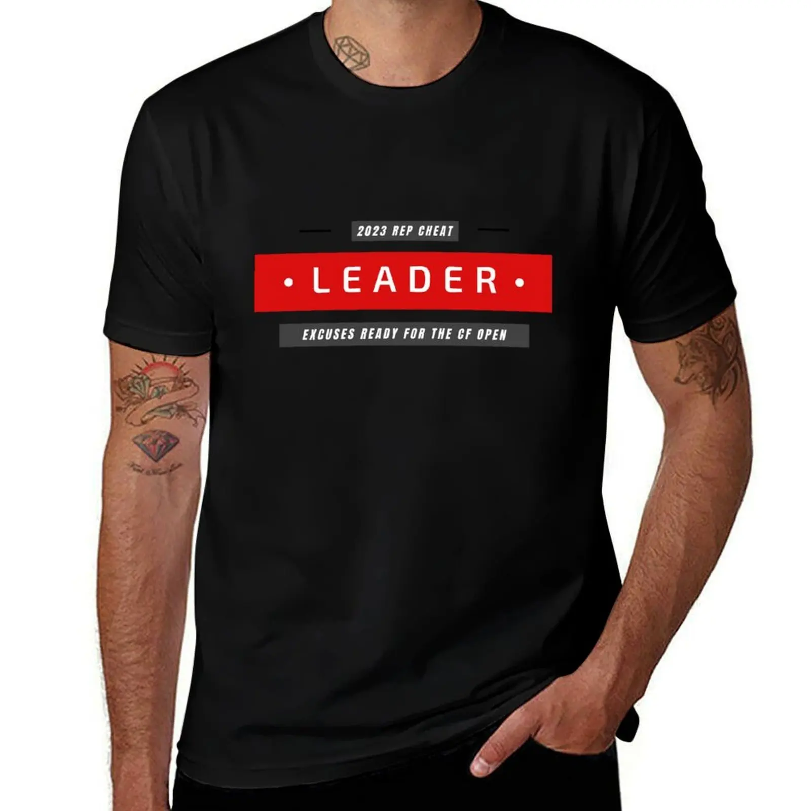 Crossfit Rep cheat leader T-Shirt Functional Casual Short Sleeve Tee