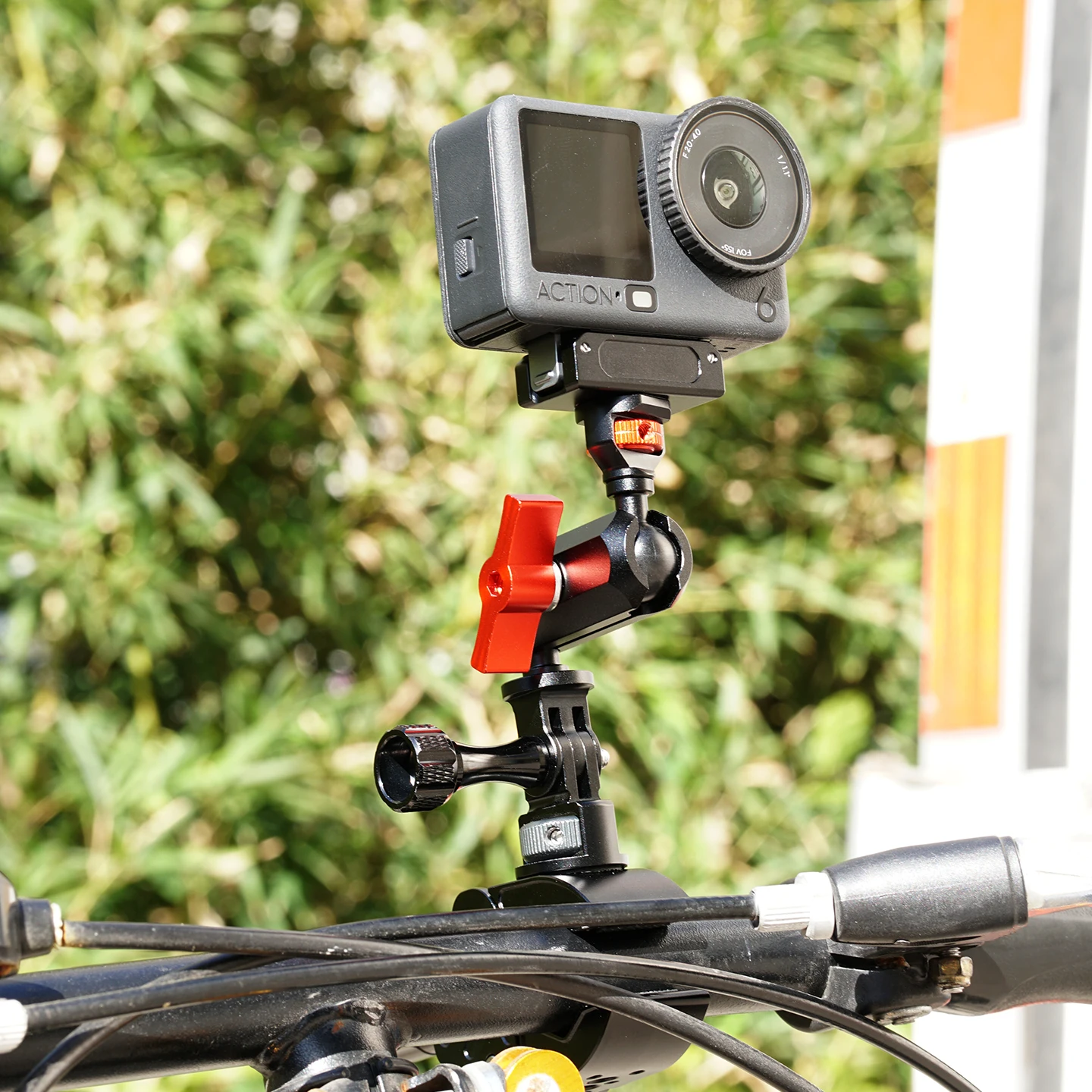Flexibler Kamera-Verlängerungsarm 17mm Kugelkopf-Klemmadapter 4kg Tragkraft für Handy DSLR Monitor Aufhellungslicht Mikrofon Vlog-Halterung