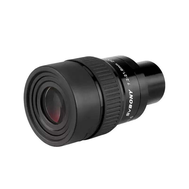 Oculaire zoom SVBONY SV191 noir 1,25 pouces 7,2-21, accessoires pour télescope astronomique