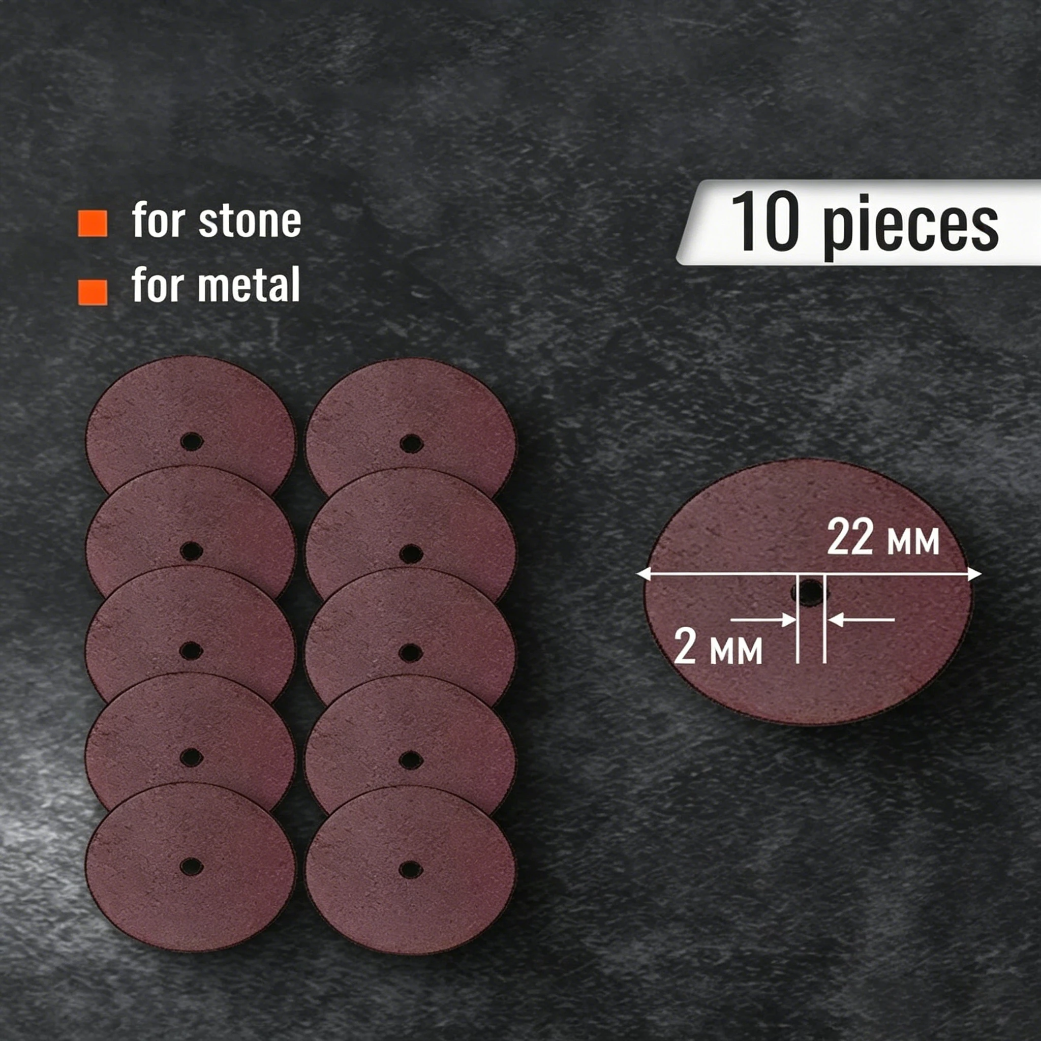 With Mandrels for Dremel Wood 41PCS Rotary Tool Cutting Disc Set - HSS Saw Blades Diamond Resin Cutoff Wheels