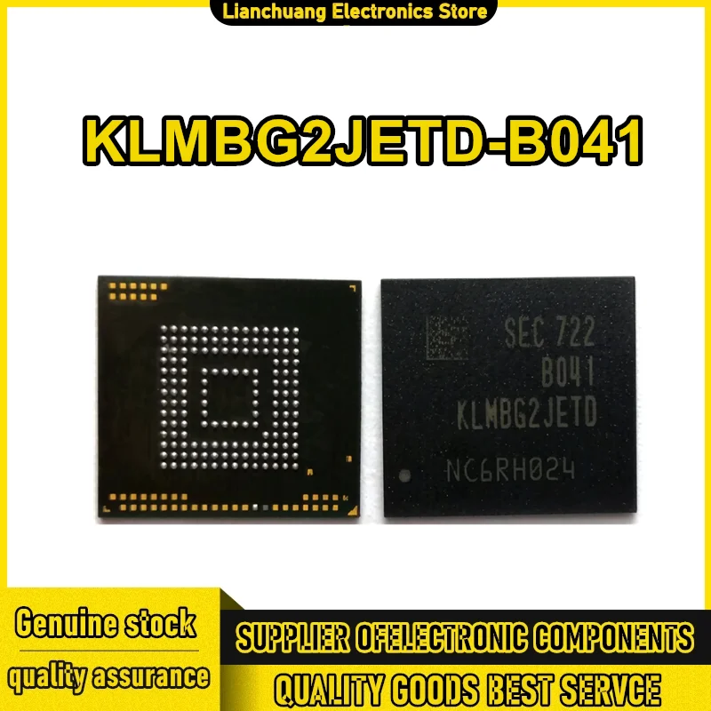 KLMBG2JETD-B041 0-10 emmc 32G BGA153 Hard disk IC, flash memory IC New Original in Stock