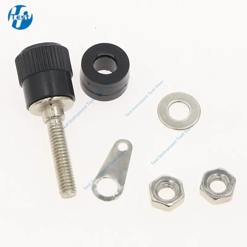 10PCS Terminal Blocks JS-910B JS-919 4mm Amplifier Terminal Connector Binding Post Banana Plug Jack Mount 5 Color JS 919 Test