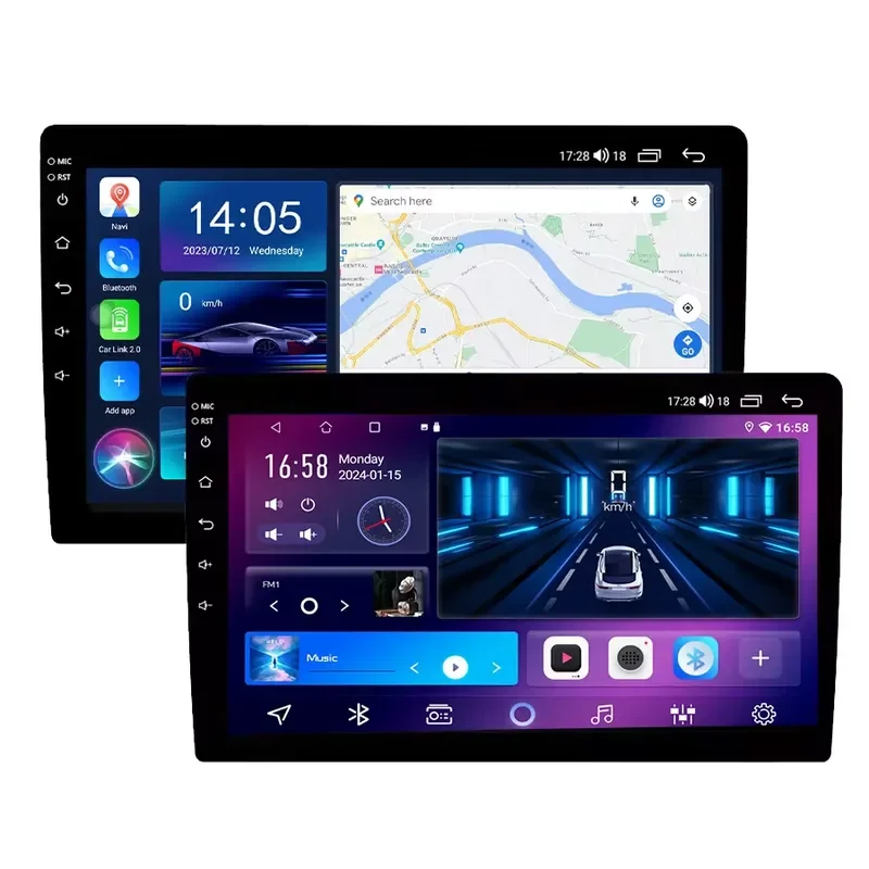 2026 Hot Sale Dual Din 7 9 10 Inch IPS Touch Screen Android Car for DVD Player with Navigation Global Positioning System