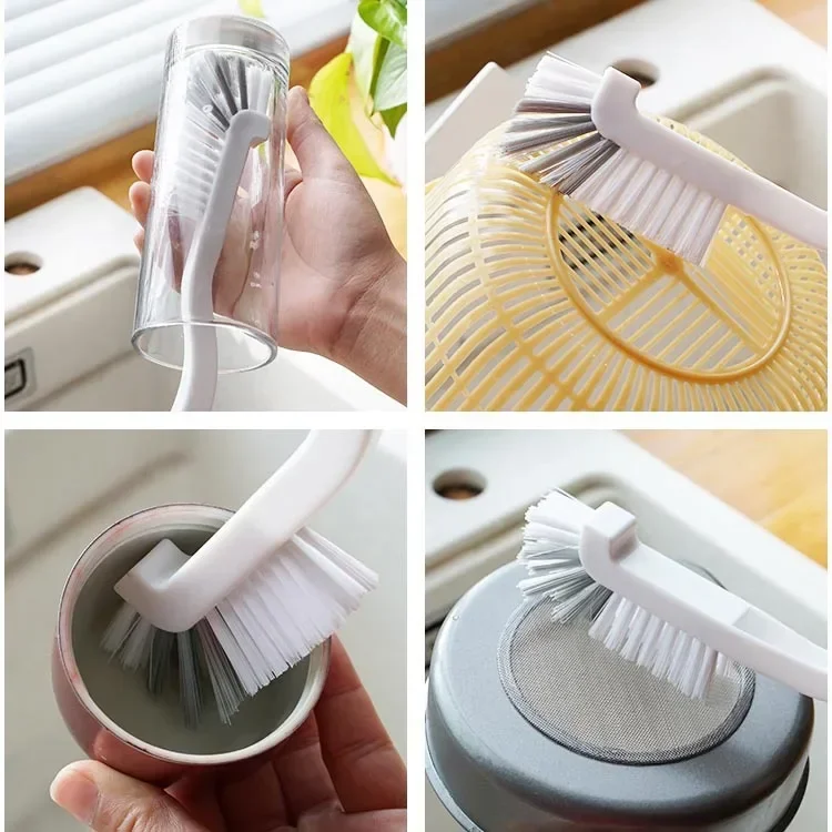 Soymilk machine brush household kitchen cleaning crayfish brushes plastic long handle cleaning brush wallbreaker cleaning brush