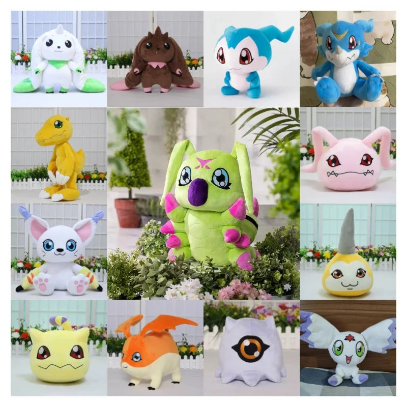 

ACG Goods Digimon Terriermon Plush Doll Soft Stuffed Anime Cosplay Prop Stuffed Animal Throw Pillow For Anime Fans Collection