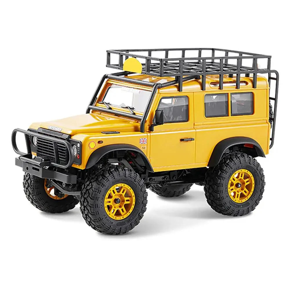 FMS FCX24M RTR 1/24 2.4G 4WD RC Car for Camel Trophy Edition Rock Crawler Off-Road Climbing Truck Two Speed LED Lights Vehicles