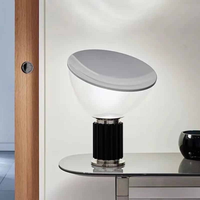 Radar Table Lamp Ltalian Designer Creative Personality Living Room Home Decoration Bedside Bedroom Glass Lamps