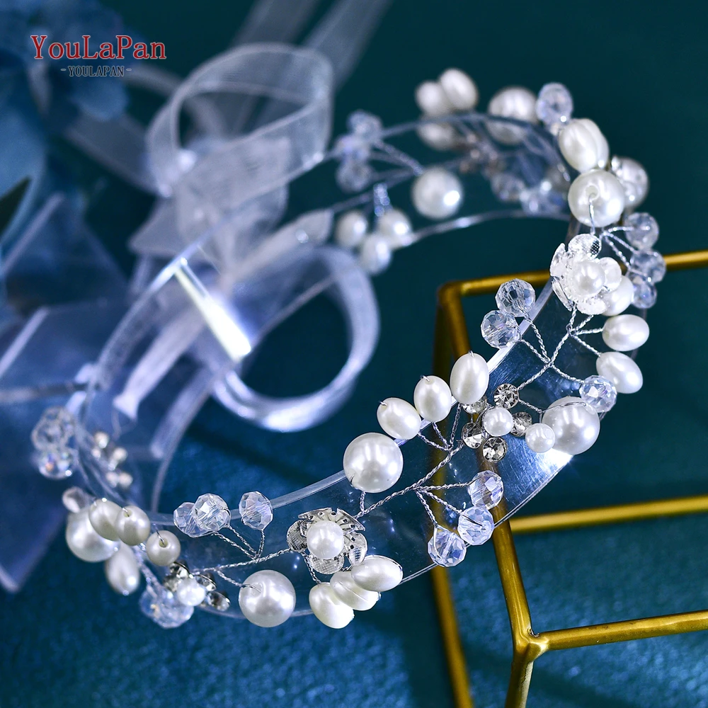 YouLaPan Pearl Crystal Bride Waist Chain Belt Elegant Women Wedding Dress Belt Silver Color Belt For Banquet Party Gown SH782