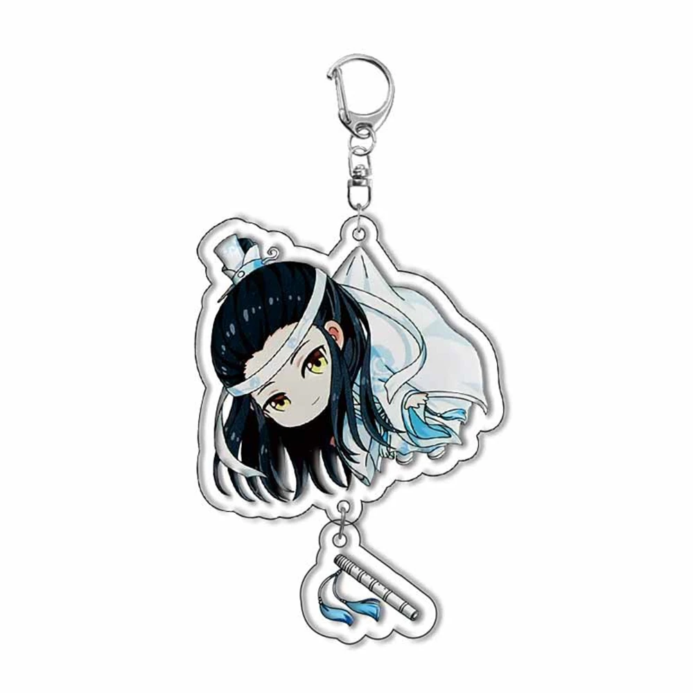 Bênção do Céu Oficial Acrílico Chaveiro, Tian Guan Ci Fu, Mo Dao Zu, Shi, Grão-mestre do cultivo demoníaco, Acessórios Cosplay