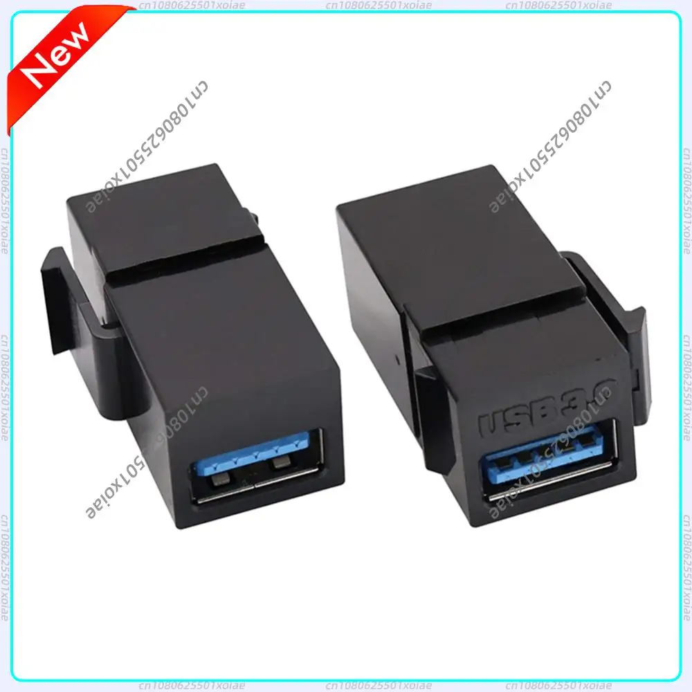 USB 3.0 Keystone-Buchsenadapter für den Anschluss von Geräten mit USB-Port – Snap-in-Steckerbuchse