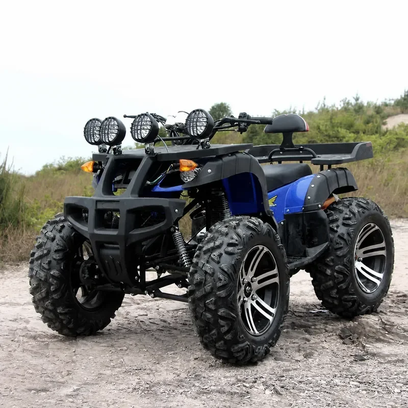 200cc Balanced Shaft Drive ATV All Terrain Vehicle Four Wheel Mountain Motocross Quad Bike for Adults and Kids