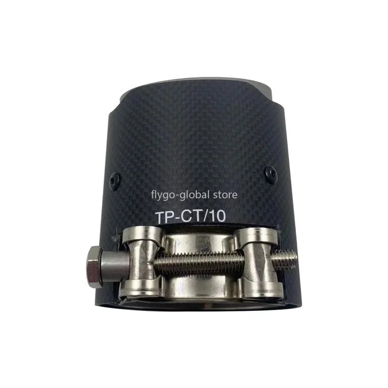 

Автомобильная выхлопная труба из углеродного волокна, подходит для BMW M2 M3 M4 MP, одинарный выход, косой порт, пескоструйная обработка, украшение хвостовой горло