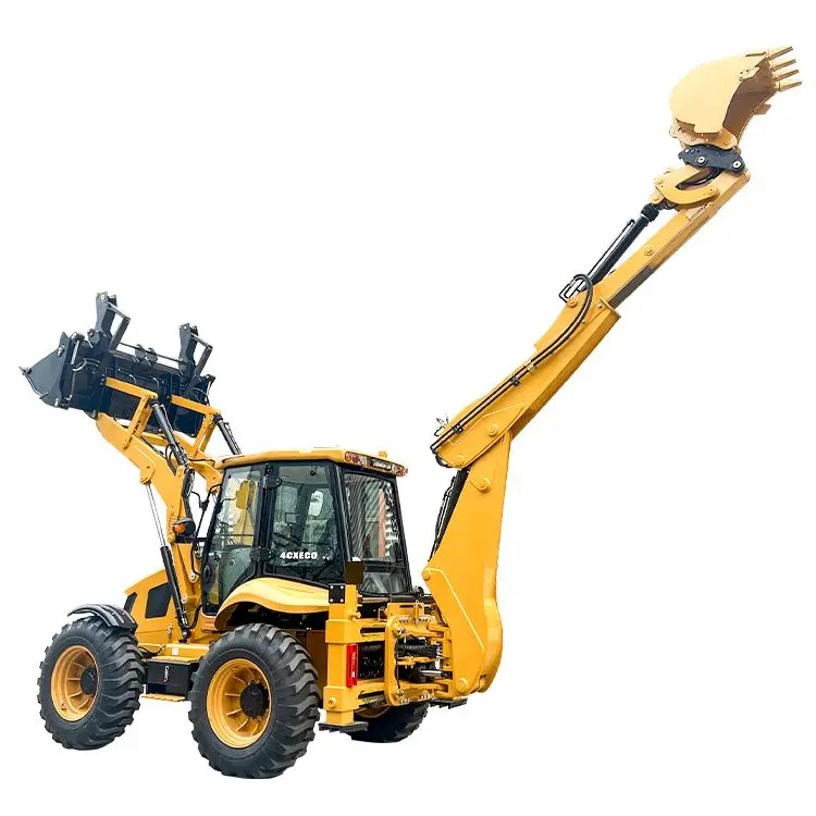 Chinese Mini Backhoe Loader Second Hand Backhoe Loader 4x4 Compact Tractor With Loader And Backhoe