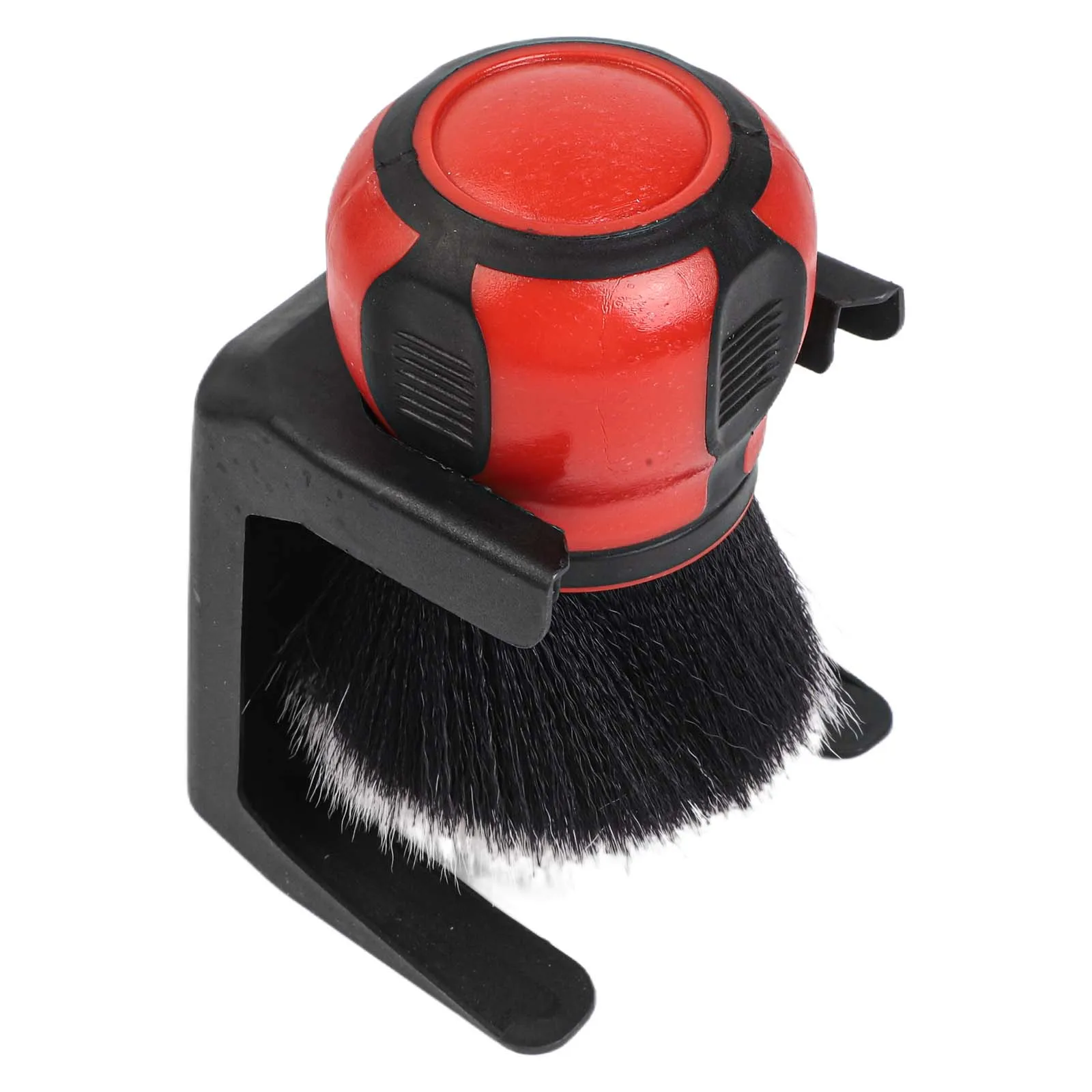 Detalle de automóviles, cepillo para detalles de automóviles, rojo y azul, cerdas suaves, cepillo para detalles de automóviles, cepillo Interior de automóvil, suave en cuero