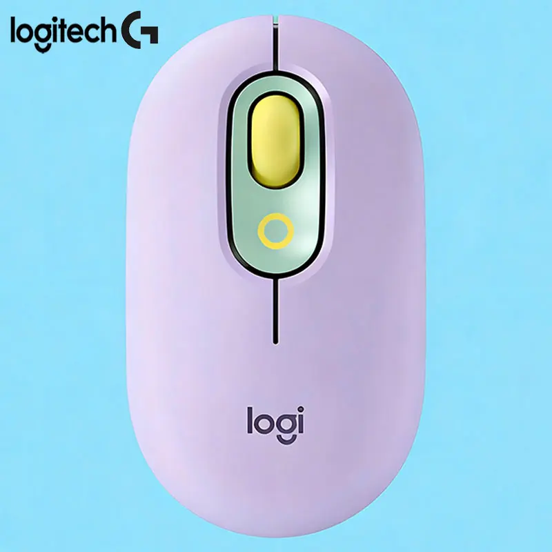 

Беспроводная мышь Logitech M350POP, энергосберегающая, с длительным временем автономной работы, бесшумная, легкая и практичная, доступная по цене