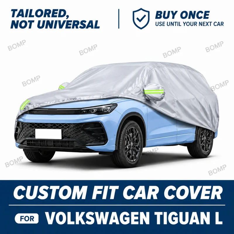 For Volkswagen Tiguan L AD1 BW2 Custom Fit Car Cover Outdoor Protection Dustproof Waterproof All Weather Protection Cover