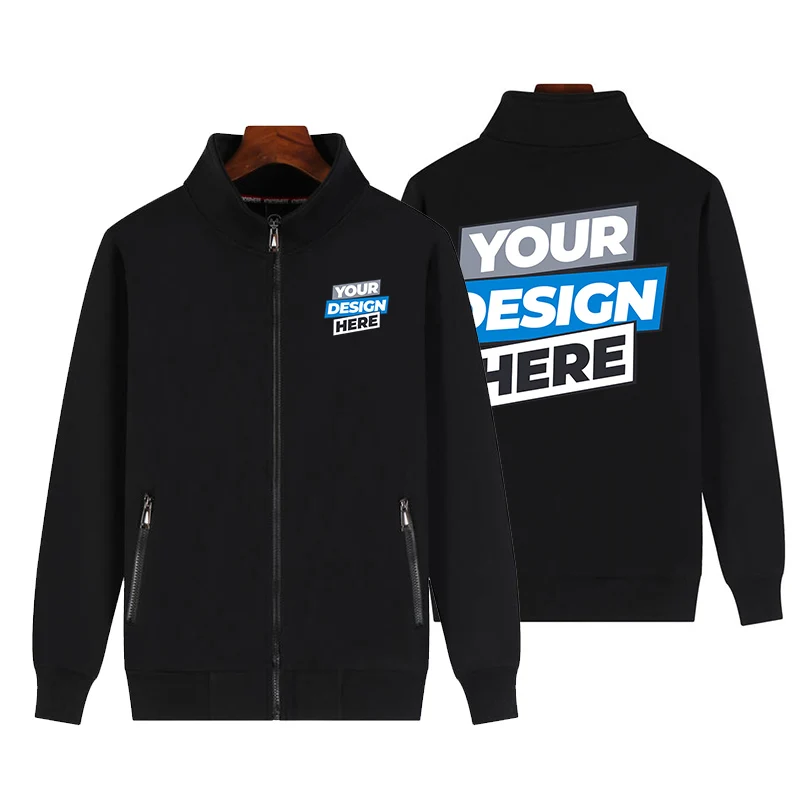 Unisex Custom Print Sweatshirts Pullover DIY Design Logo Casual Streetwear Fashion Hoodies for Men And Women Spring Autumn