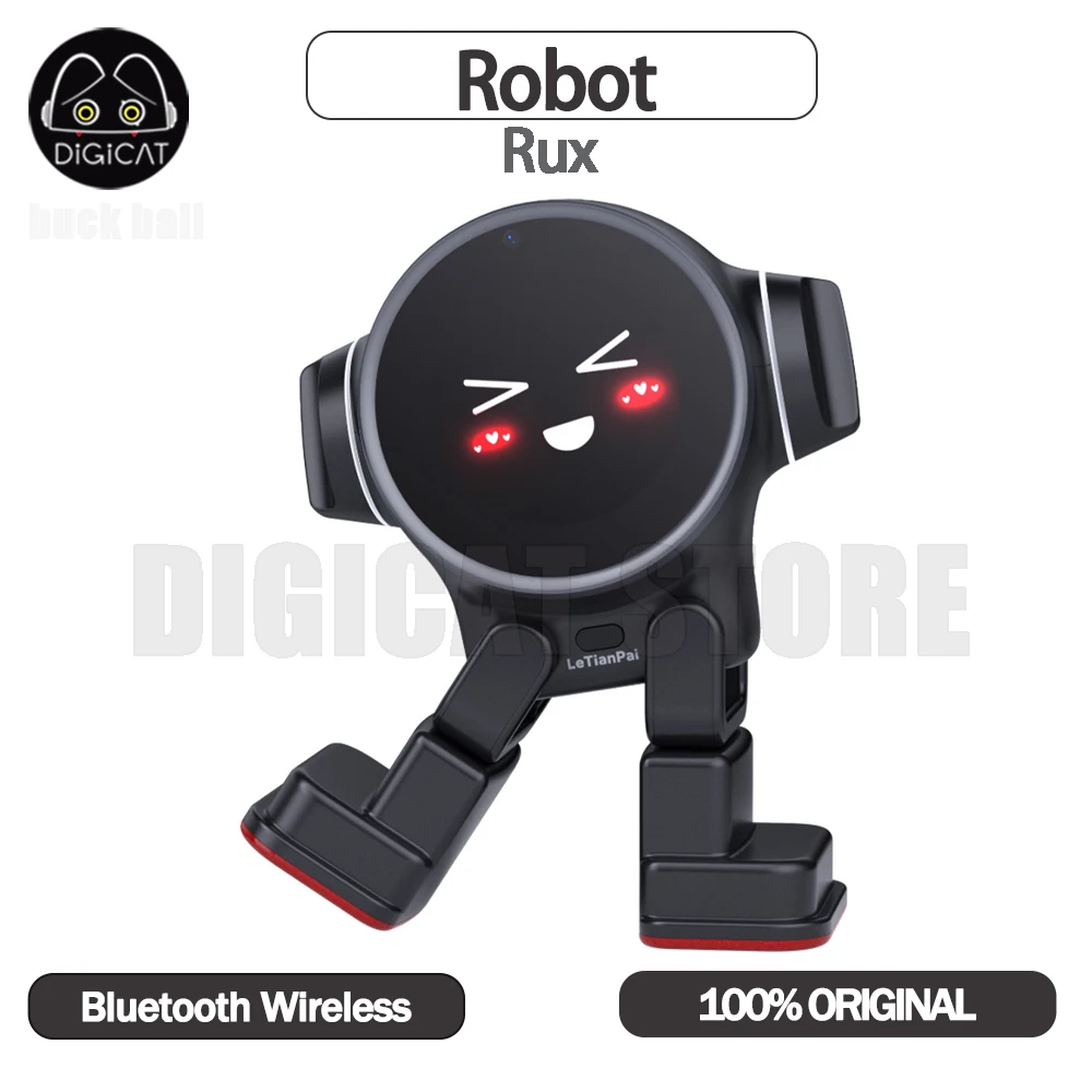 

AI Rux Smart Robot Emotional Interaction Companion Pet Robot Desktop Decoretion Mini Robot Cute Pet For Children Gift Custom