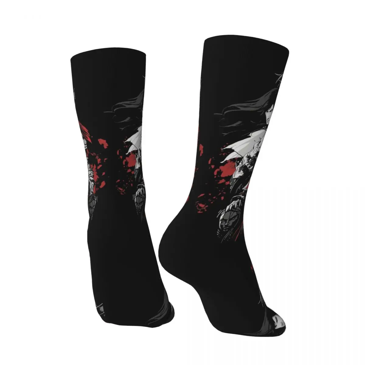 Hip Hop Retro Mirror Or Fate Essential Crazy Men's compression Socks Unisex Castlevania Harajuku Seamless Printed Funny Novelty