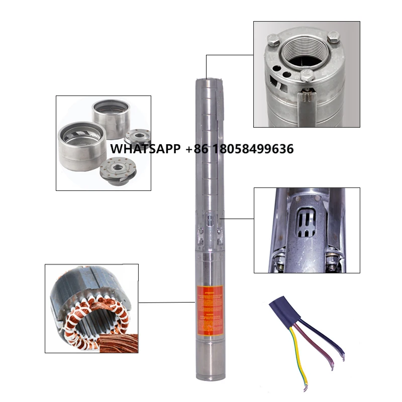 

HOP 60m3/h 20HP Submersible Pumps Mini Water Pumps Motorcycle Irrigation Deep Well Water Pump for Sale