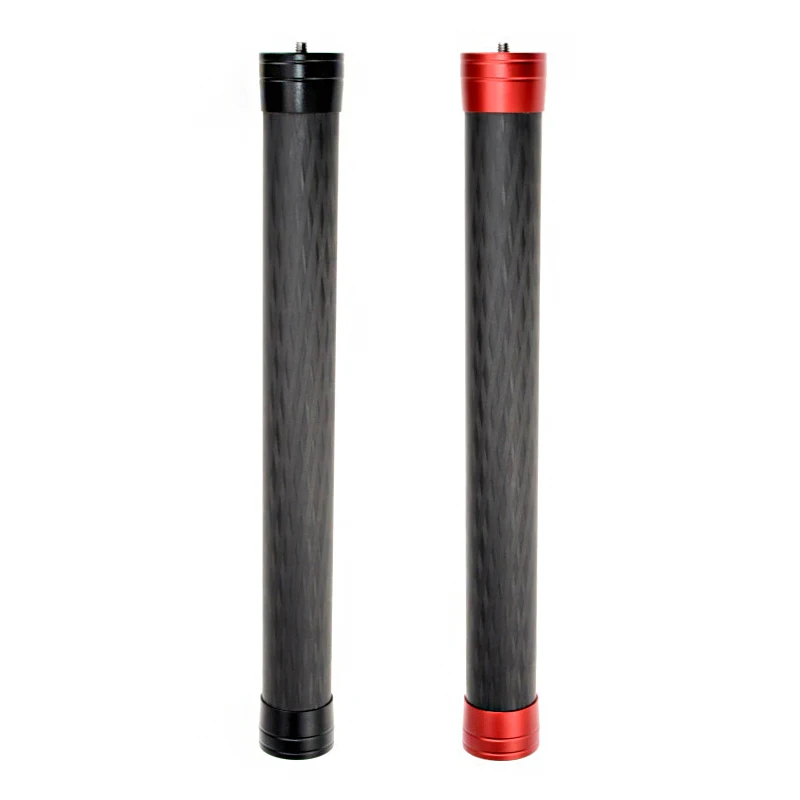 

Carbon Fiber Extension Rod SLR Camera Ballhead Photography Bracket Aluminum Alloy Tripod Extension Rod for Ballhead Stabilizer