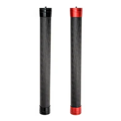 Carbon Fiber Extension Rod SLR Camera Ballhead Photography Bracket Aluminum Alloy Tripod Extension Rod for Ballhead Stabilizer