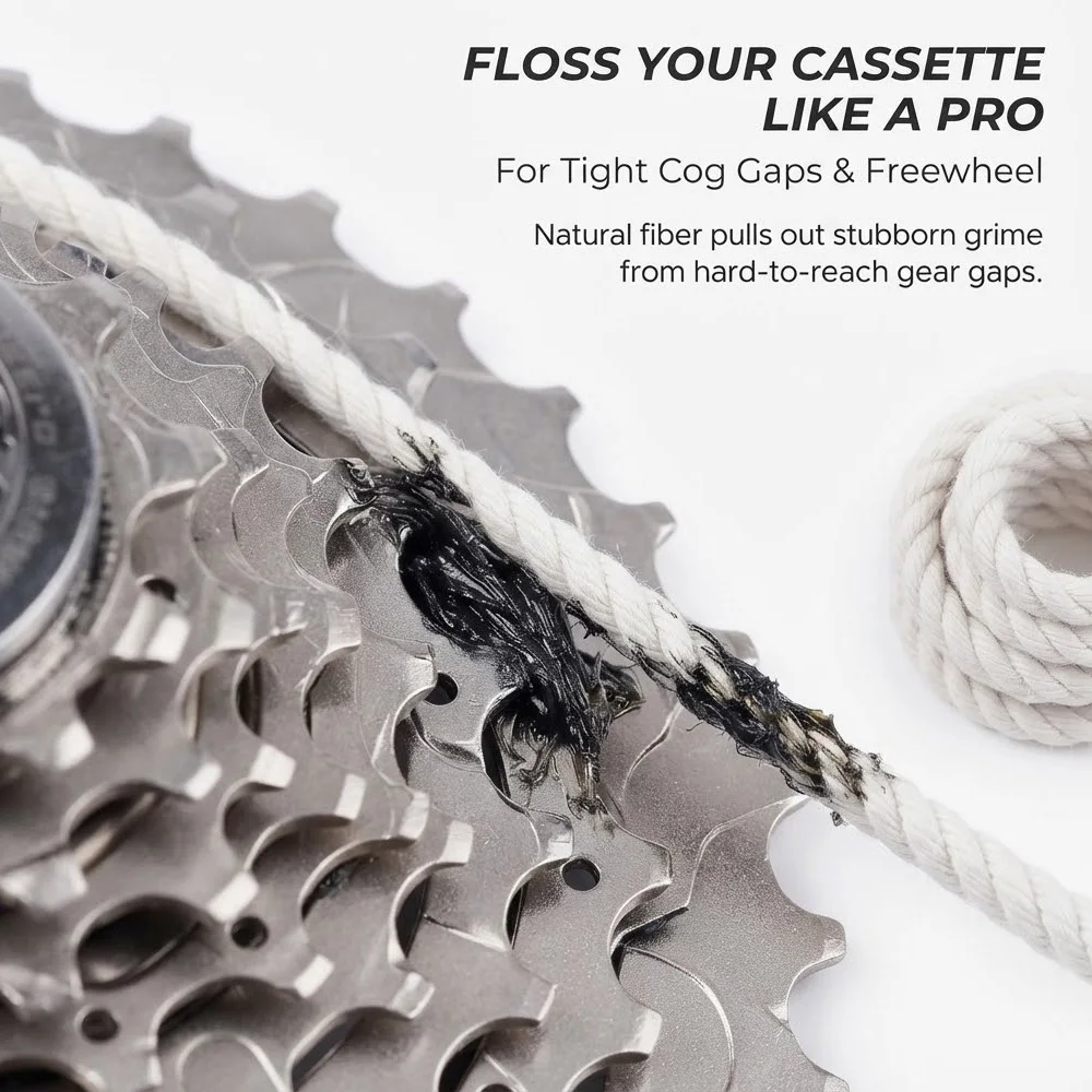 Kit de limpieza de cadenas de bicicleta con 125 ml de aceite lubricante, herramientas de limpieza para eliminar profundamente la suciedad, prevenir la oxidación y garantizar un pedaleo silencioso, ideal para bicicletas de montaña, bicicletas de carretera y bicicletas eléctricas.