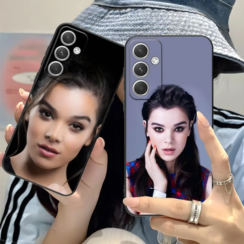 Hailee Steinfeld Matte TPU Mobile Phone Case for Samsung Galaxy S26 S25 S24 S23 S22 S21 S20 Note20 Plus FE Ultra Colorful Cover
