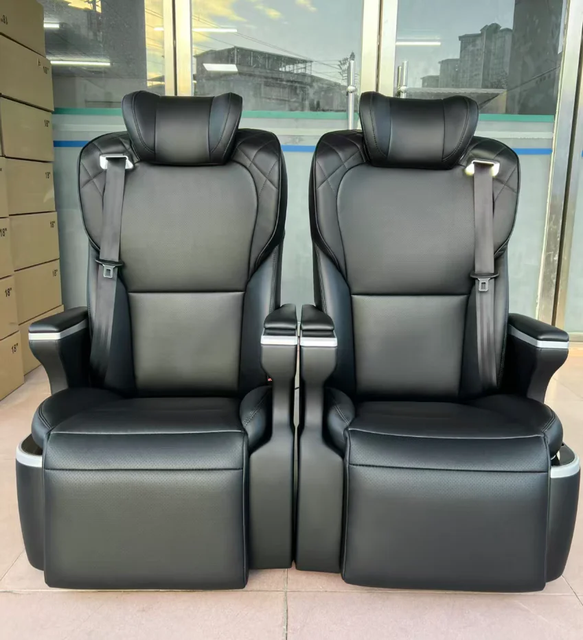 High Quality VIP Captain Car Seat Conversion Kit for W447 Vito Alphard Staria H1 Metris Sienna Maxus