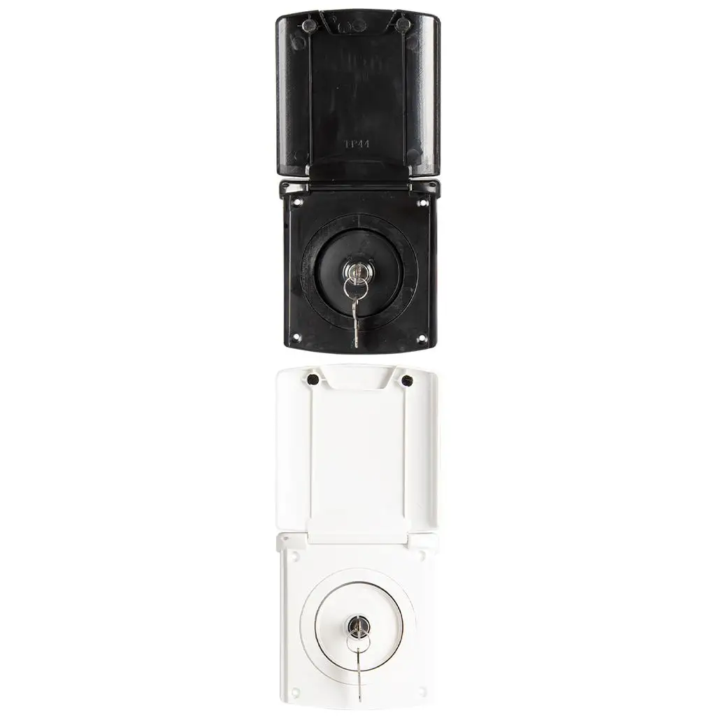 

ABS Filters Housing Fresh Water Inlet Lockable Caps for Carver Crystal 2 Caravan Camper Motorhome