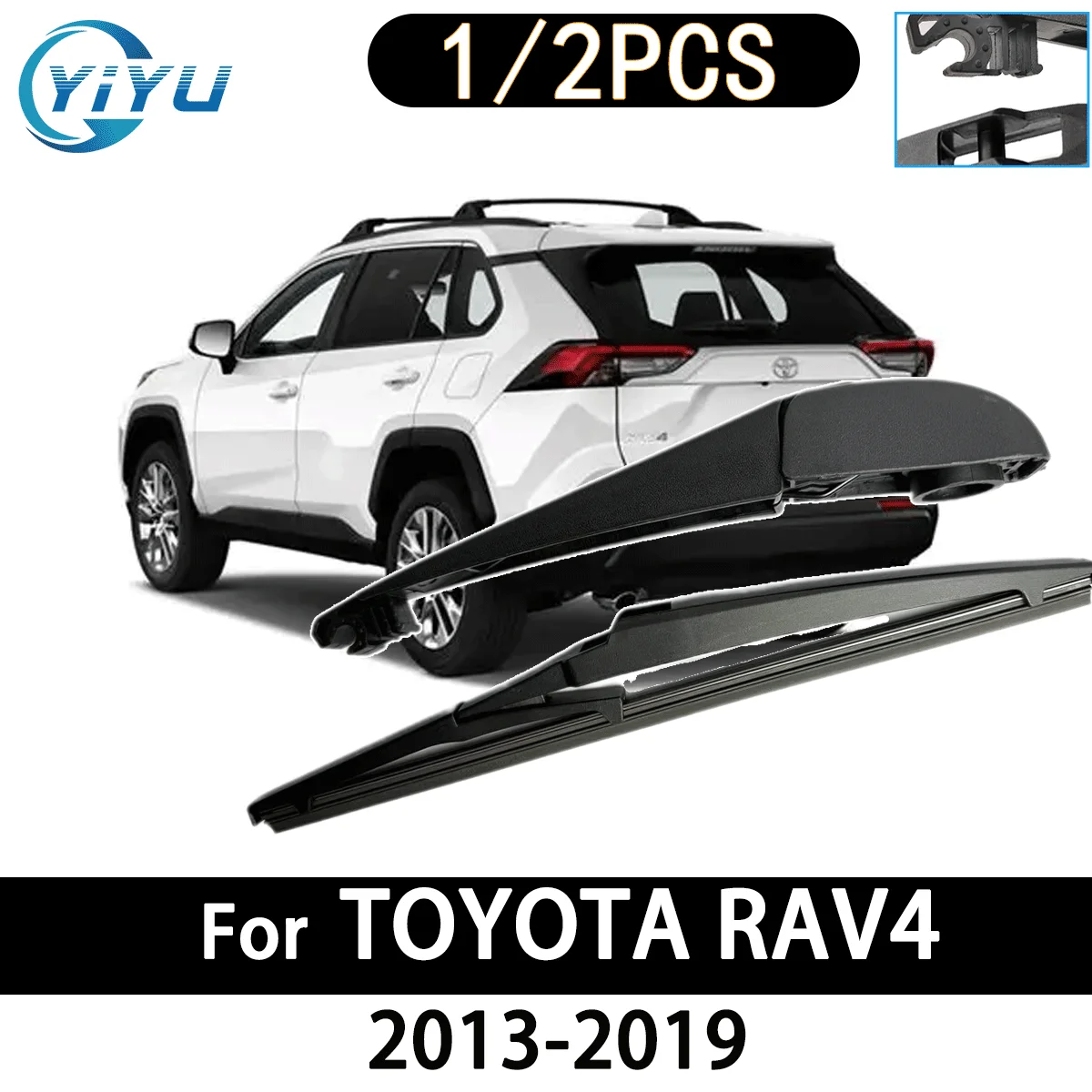 Car Rear Windscreen Wiper Arm Wiper Blade for TOYOTA RAV4 2003-2019 Car Accessories Accsesories