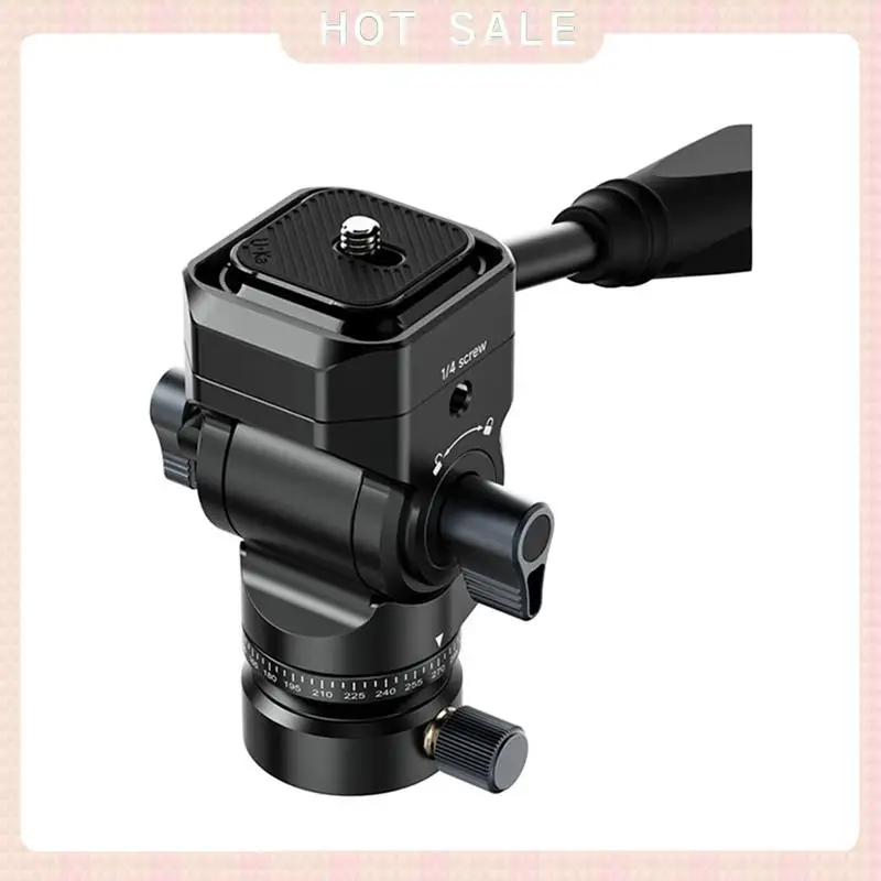 24-Hour Delivery Ulanzi U190 II Uka Fluid Tripod Head Quick Release Ball Head Max Load 4KG With 1/4'' 3/8'' Screw Hole For Video - Image 3
