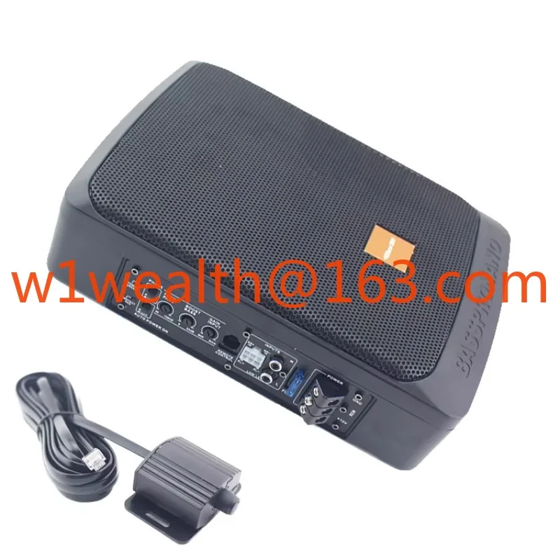 

New style professional mini powerful bass root mean square car audio active 12V 6 * 9 inch speaker light subwoofer under the se