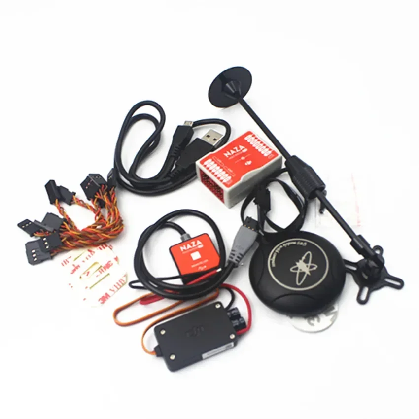 Naza-M Lite Version Multi-Rotor Flight Controller System Set LED Module For DJI RC Quadcopter Camera Drone FPV With Cable