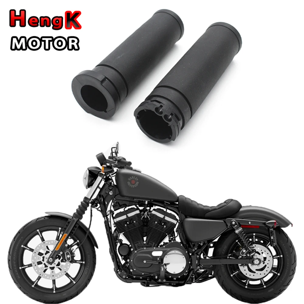 

2PCS Motorcycle Rubber Handle Anti Slip Kit Grip CoverFor Harley Sportster XL1200N Davidson X48 XL883 XL 883 Accessories