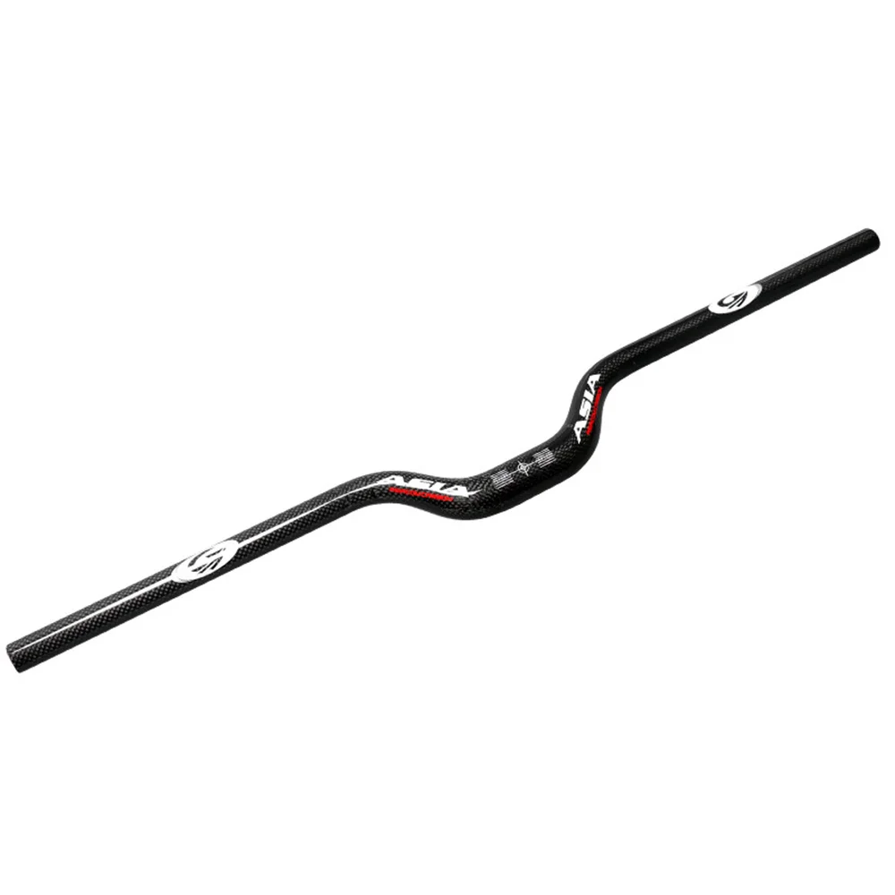Full Carbon Wide Riser Bar for Mountain Bike 31.8mm/25.4mm Compatible with Folding Bikes - Cycling Handlebar Upgrade