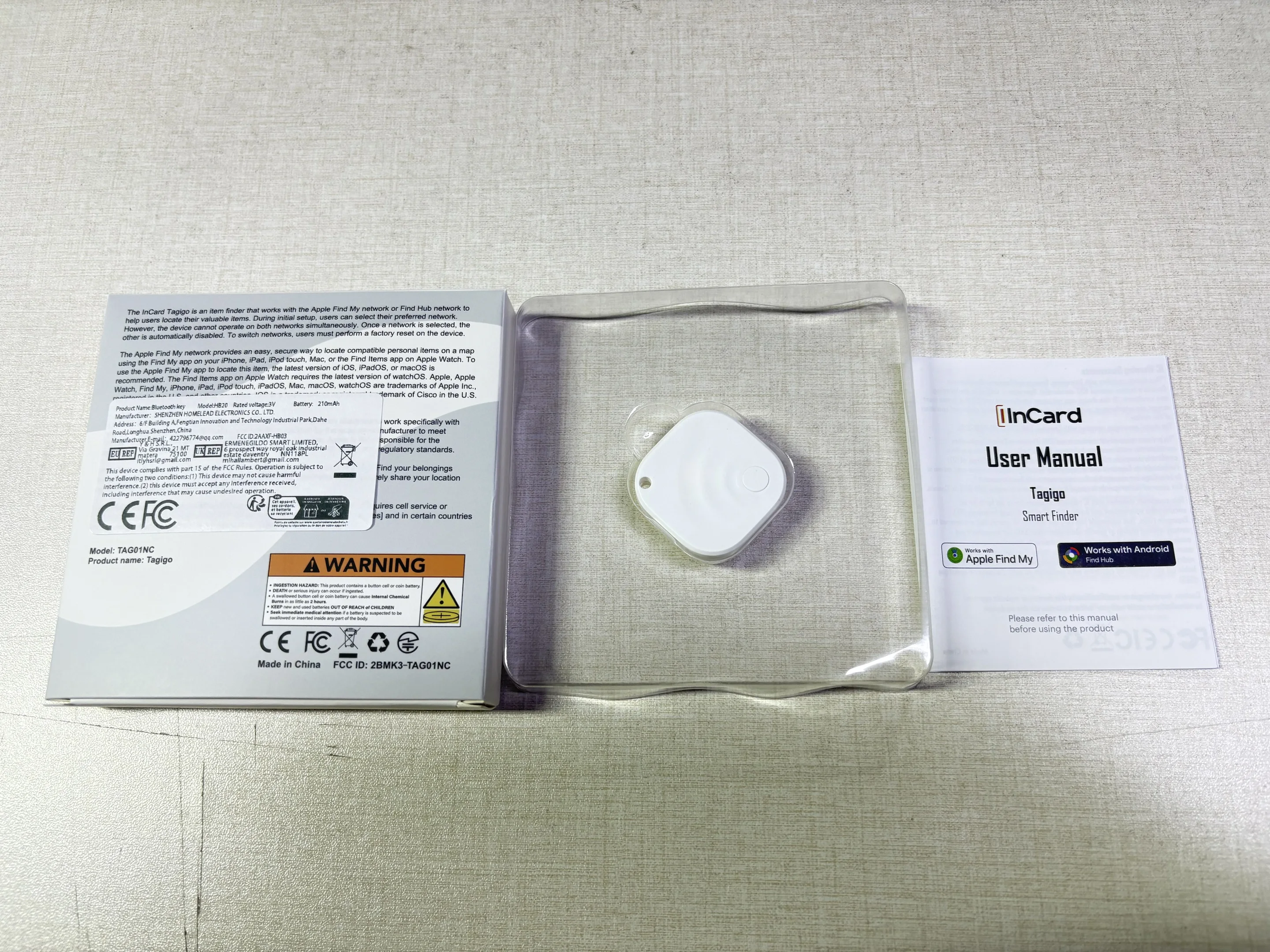 Universal Gps Tracker for Apple and Android, Global Remote Tracking, Compatible with Find My and Find Hub, Suitable for Keys, Pets, Luggage, and Car Anti-Loss