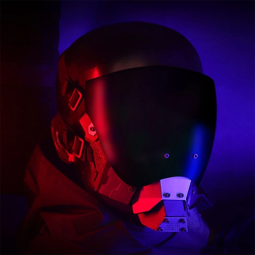 Helmet One Size Fits All Function Fashion Innovation Stylish Mask Sci-fi Mechanical Rpg Fashion