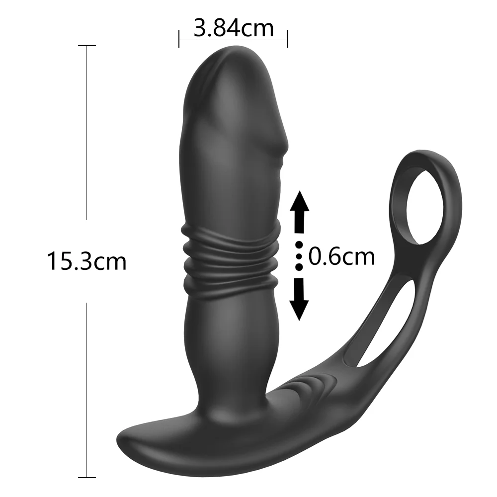الذكور مدلك البروستاتا هزاز ، الدفع الشرج المكونات بعقب ، دسار الجنس لعب للرجال ، زوجين