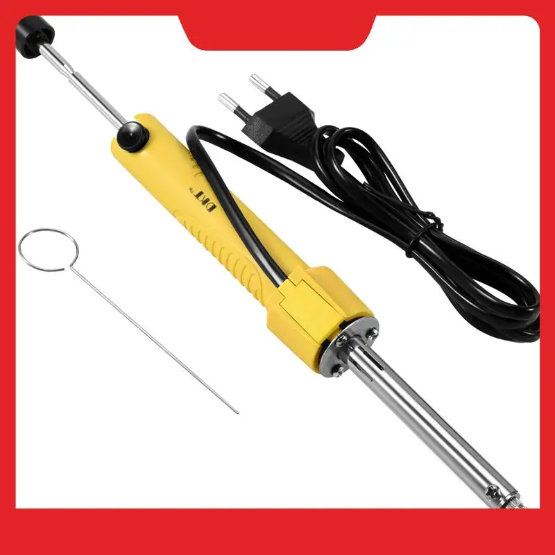 

A32HOT-Eu Plug Electric Vacuum Solder Sucker Welding Desoldering Pump/Soldering Iron/Removal Solder Iron Pen Welding Repair Tool