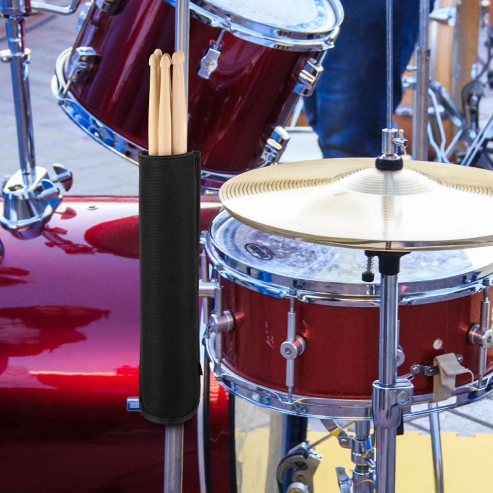 Drumstick Container Tasche Nylon Drum Sticks Halter Tasche Drumstick Tube Tasche für Drumsticks Schlägel