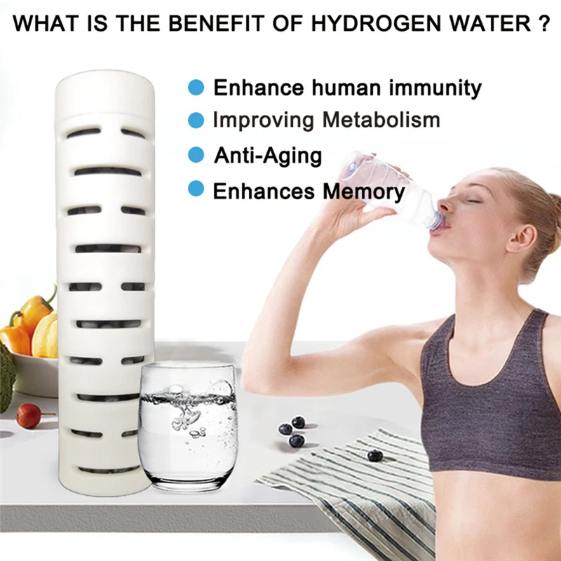 【FLASH DEAL】Alkaline Water Stick 2Pcs Hydrogen Mineral Purifier Portable Hydrogen Minerals Wand For Increasing PH Levels& Decrea