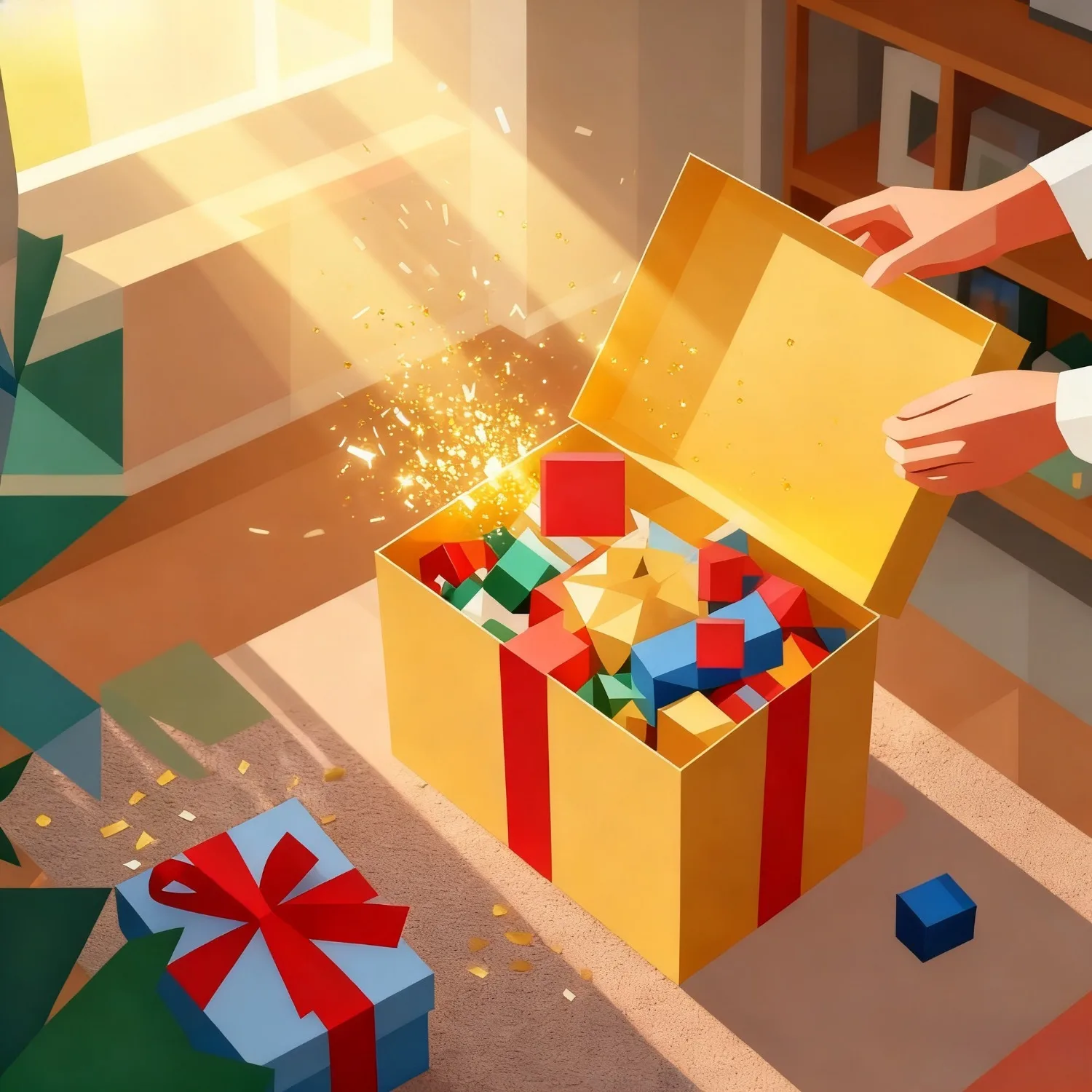 صندوق أعمى غامض للوازم اليومية – سلع منزلية عشوائية، أدوات مكتبية، أدوات صغيرة وإكسسوارات منزلية، هدية صندوق مفاجآت ممتع #3